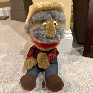 Nashville Now Hee Haw Tv Shotgun Red 16" Plush Stuffed Vintage Toy Straw Hat